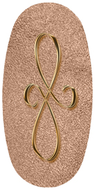 DASOV 601 BZ SH BZ Bronze Scroll Shimmer Bronze Background